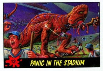 dinosaur attack 12 Every Dinosaur Attack Card