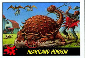 dinosaur attack 16 Every Dinosaur Attack Card
