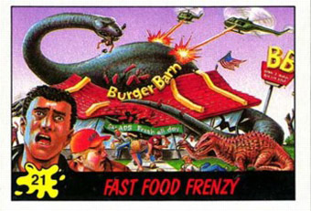 dinosaur attack 21 Every Dinosaur Attack Card
