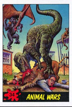 dinosaur attack 34 Every Dinosaur Attack Card