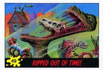 dinosaur attack 49 Every Dinosaur Attack Card