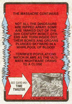 dinosaur attack b50 Every Dinosaur Attack Card