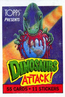 dinosaur attack 01 Every Dinosaur Attack Card