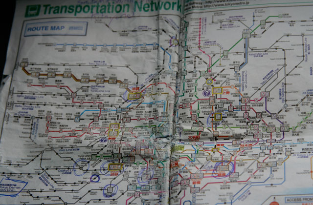 subway map Genki, Mann?