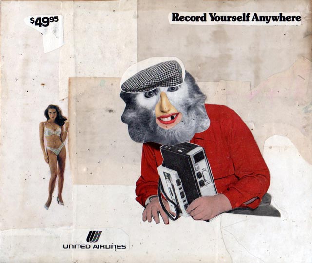 bast collage record yourself anywhere Bast’s Print, Collage and Gallery Art