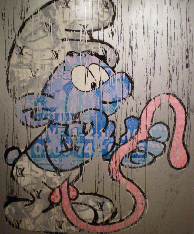 bast smurf Bast’s Print, Collage and Gallery Art