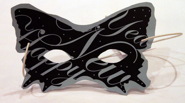 Dan Climan female NYE Artists Masks for the Waldorf Hotel