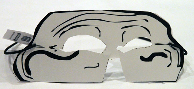 Logan Sturrock anon NYE Artists Masks for the Waldorf Hotel